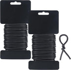 Tenn Well 5mm Plant Ties, 32 Feet Soft Garden Wire Ties by TennWell