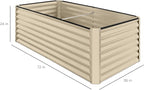 Best Choice Products 6x3x2ft Outdoor Metal Raised Garden Bed, Deep Root Box - Image 8