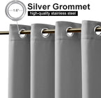 NICETOWN Outdoor Patio Curtains Extra Wide 84 in, Waterproof & Windproof Patio - Image 2
