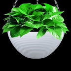Foraineam Set of 7 Colors Self-Watering Hanging Planter Indoor Outdoor Garden - Image 6