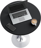 Furmax Bistro Pub Table Round Bar Height Cocktail Table - Image 5
