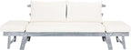 Safavieh PAT6745A Outdoor Collection Tandra Grey Modern Contemporary Daybed Day by SAFAVIEH