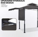 ABCCANOPY Grill Gazebo with 2 Side Awnings - Image 3