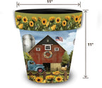 Briarwood Lane Sunflower Barn Medium Planter - Image 5