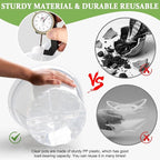 10 Pack 10 Inch Clear Nursery Pots - Image 4