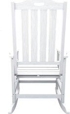 Oversized Rocking Chair Set of 4, Outdoor Rocking Chair - Image 6