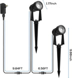Banord Outdoor Landscape Lighting, 10 Pack Low Voltage LED Spot Lights - Image 3