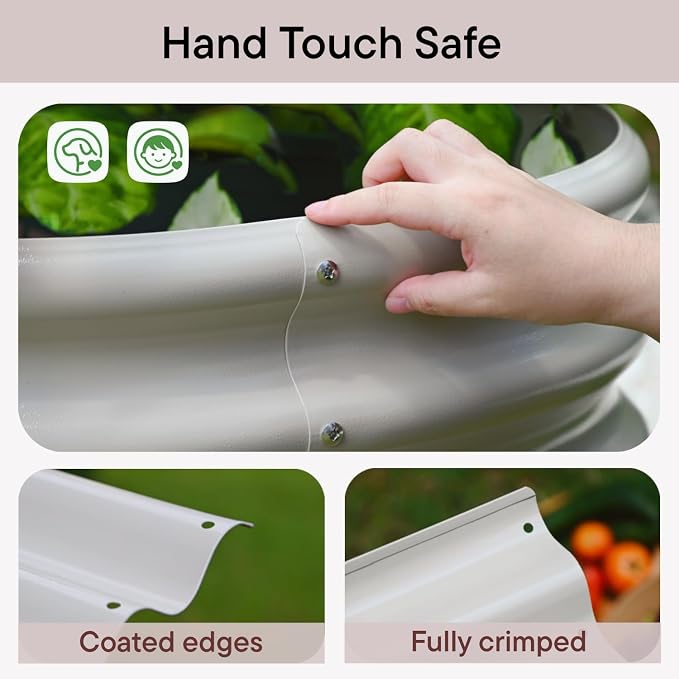4-Pack 18” Tall Galvanized Raised Garden Beds – Small Space Garden Layout - Image 6