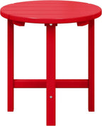 WestinTrends Dylan Adirondack Round Outdoor Side Table by WestinTrends