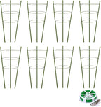 8 Pack Plant Support Tomato Cages by TOCCYARD