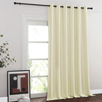 NICETOWN Blackout Sliding Glass Door Curtains, Room Darkening Thermal Insulated by NICETOWN