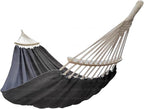 Double Hammock 2 Person Extra Large 220x150cm Total Length 330cm Load 500lb by GOCAN