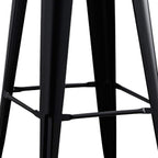 AC Pacific 30” Metal Backless Barstool Set of 2 – Country Rustic Style - Image 7