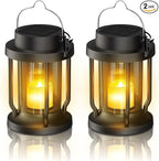 Solar Lantern Outdoor Indoor Use – Hanging Solar Lights by Unknown