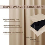 NICETOWN Outdoor Patio Curtain Extra Wide Waterproof & Windproof - Image 6