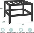 Plant Stand Indoor Outdoor, Wrought Iron Flower Stand Display Planter Shelf - Image 4