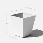 Veradek Nobleton Indoor/Outdoor Wide Square Planter - Image 8