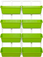 LOYALHEARTDY Vertical Garden Wall Planter Wall Mounted Planter 4-Tier Vertical - Image 7