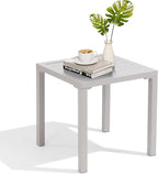Crestlive Products Aluminum Outdoor Side Table, Pool Lounge Chair Side Table by CrestliveProducts