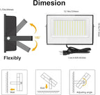 Onforu 200W Flood Lights Outdoor, 19000lm Bright LED Work Light - Image 6