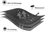 LOVE STORY Waterproof 16' x 16' x 16' Triangle Dark Grey Sun Shade Sail Cannoy - Image 7