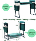 Ohuhu Garden Kneeler and Seat Heavy Duty, Upgraded Gardening Stool - Image 3