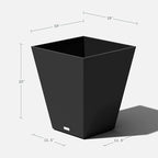 Veradek Pure Series Nobleton Plastic Planter - Image 2