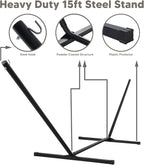 SUNCREAT Double Outdoor Hammock - Image 7