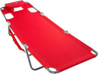 Ostrich The Original Chaise 72 x 22 Inch Lounge Portable Reclining Lounger - Image 7