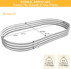 Garden 8x4x1ft Galvanized Raised Garden Bed Kit - Image 2