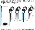 Landscape Lighting, 24W RGB Spot Lights Outdoor - Image 7