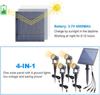 APONUO Metal Solar Spot Lights Outdoor - Image 7