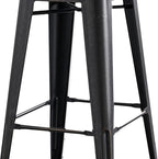 AC Pacific 30” Metal Barstool Set of 2 – Country Rustic Style - Image 7