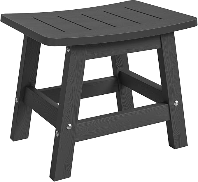 LUE BONA Outdoor Adirondack Ottomans, Footrest Footstool Set of 2, Outdoor Foot - Image 7