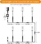 B-right LED Pathway Lights Outdoor, Extendable IP65 Waterproof Outdoor Garden - Image 6