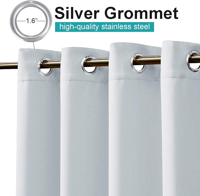 NICETOWN Outdoor Shades for Patio W52 x L72 inch, Premium Thick Privacy - Image 2