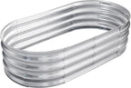 TATAANTY Galvanized Raised Garden Bed by TATAANTY