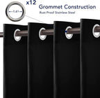 PureFit Outdoor Curtains for Patio Waterproof Weatherproof, UV and Fade - Image 4