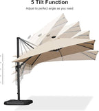 PURPLE LEAF 10 Feet Patio Umbrella - Image 9