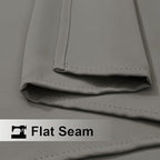 NICETOWN Bedroom Curtain for Patio Room Darkning, Thermal Insulated Rustproof - Image 7