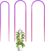 3 Pack Colorful Acrylic Plant Trellis by EGOMYRON