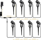 Low Voltage Landscape Lighting, 8 Pack Outdoor LED Landscape Spotlights - Image 3
