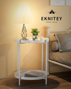 EKNITEY 2 Tier End Table - Image 4