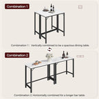 Narrow Bar Table, 63-Inch Pub Table - Image 5