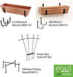 Achla Designs Copper PlatedWindow Flower Box Planter-Small - Image 6