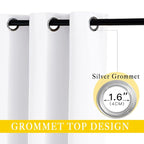 NICETOWN White Sliding Door Curtain - Image 2
