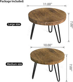 Plant Stand Indoor Outdoor, Wooden plant Stool, Mid Century Plant Stand - Image 3