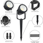 Low Voltage Safety Landscape Lights Outdoor: 7W 840LM LED Landscape Lighting - Image 8