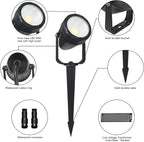 Low Voltage Safety Landscape Lights Outdoor: 7W 840LM LED Landscape Lighting - Image 8