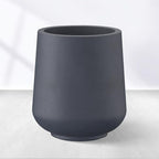 Kante 15.3" Dia Round Concrete Planter, Outdoor Indoor Large Plant Pots by Kante